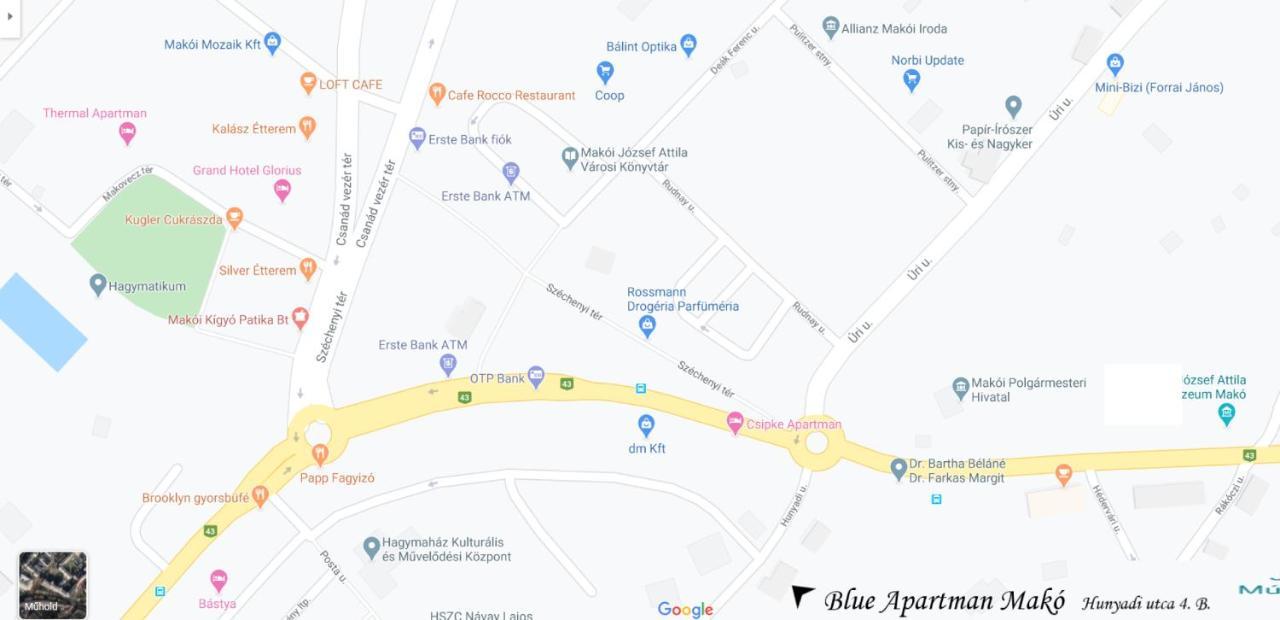 Blue Apartman Apartman Makó Kültér fotó